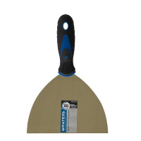 1203406 Шпатель малярный нержавеющая сталь, двухк. ручка, 150мм, Китай