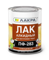 0007659 Лак ПФ-283 алкидный Лакра 0,8кг Л-С