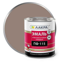 0007722 Эмаль ПФ-115 Лакра Кофе с мол. 2,8кг Л-С