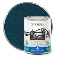 0008133 Эмаль с молотковым эффектом Лакра Синий 0,8кг Л-С