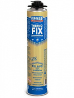 АКЦИЯ 9591198 Клей-пена KRASS Professional ThermoFix для теплоизоляционных работ 0,75л (0005538)
