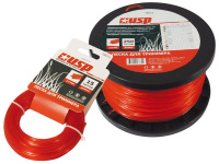 Леска для триммера, длина 15м, профиль- звезда, диаметр 2.0мм (78010) упак 20шт