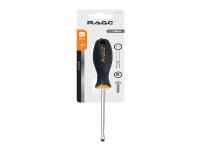Отвертка шлицевая 6X100 мм SL намагнич. наконеч. RAGE (391102)