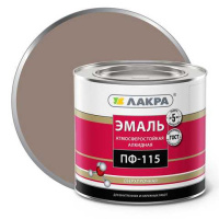 0007724 Эмаль ПФ-115 Лакра Кофе с мол. 2кг Л-С