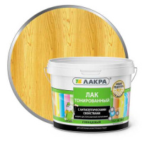 0007575 Лак в/д тонированный Лакра Сосна 10кг Л-С