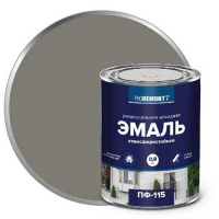 0006660 Эмаль ПФ-115 PROREMONTT Серый 0,9кг Л-С