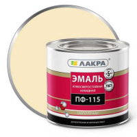 0007733 Эмаль ПФ-115 Лакра Кремовый 2кг Л-С