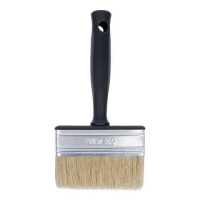 0106410 Кисть ракля, натуральная щетина, пластик. рукоятка, 30х100мм, Китай