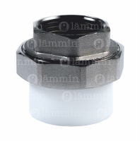 Муфта комб.разъём.(американка) с ВР 20х1" (Lammin) 100/20