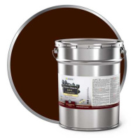 0007636 Грунт-эмаль 3 в 1 Лакра Шоколадно-коричневый 15кг Л-С
