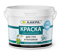  АКЦИЯ 8306470 Краска акриловая для стен и потолков Лакра Белоснежная 6,5кг (0007485)