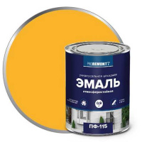 0006627 Эмаль ПФ-115 PROREMONTT Жёлтый 0,9кг Л-С