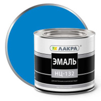 0008074 Эмаль НЦ-132 Лакра Голубой 1,7кг Россия