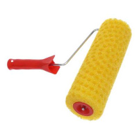 0309112 Валик структурный с ручкой, эффект "Гороховые дыры", 75/230мм, ручка 6мм, Китай (0309012)