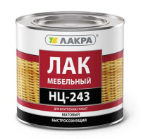 0007943 Лак НЦ-243 Лакра 1,7кг Россия