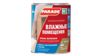 0005901 Краска латекс. PARADE W100 Влажные помещения база А 0,9л Россия
