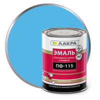 0007741 Эмаль ПФ-115 Лакра Св.-голуб. 1кг Л-С