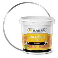 0008057 Шпатлевка по дереву Лакра Белый 1,5кг Л-С
