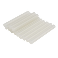 09-1260 Клеевые стержни REXANT, Ø11 мм, 100 мм, прозрачные - светящиеся, 12 шт., блистер