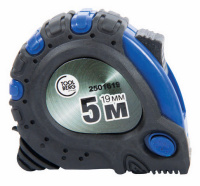 2501616 Рулетка 3мх16мм (обрезиненый корпус,3фиксатора,магнит)  180 Китай