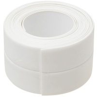 Лента бордюрная герметик 60 мм уп. 3,35 м белая (блистер)