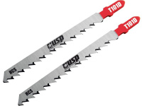 Полотна для электролобзика. 2 шт. Тип полотна T101D. HCS, USP (40950)