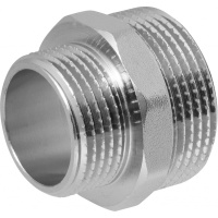 Ниппель - переходник (бочонок) 1" х 1/2" н/н MPF