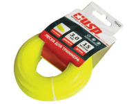 Леска для триммера , длина 15 м, профиль - треугольник, диаметр 2.4 мм  (78435) упак. 15шт