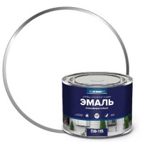0006606 Эмаль ПФ-115 PROREMONTT Бел. глянц. 0,5кг Л-С