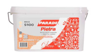 0005741 Декор. покрытие с эф. камня PARADE DECO Pietra S100 Терракота 7кг Россия