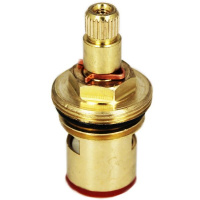 Кран-букса керамическая, 1/2", 8 мм х 24 шл., угол поворота 180°, с доп. резьбой, МР-У