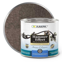 0008126 Эмаль с молотковым эффектом Лакра Коричневый 2,5кг Л-С