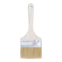 0101805 Кисть плоская утолщенная 100 мм, светлая натур. щет  Китай