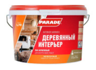 0006063 Лак акриловый PARADE L70 Деревянный интерьер Глянцевый 2,5л Россия