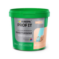 0008113 Эмаль универсальная Лакра PROF IT ВД  полуглянцевая база А 0,9 кг