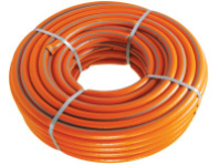 Шланг поливочный армированный "Садовник", 3-слойный, желтый, 1"x25 м 77286-14