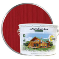 9592405 Деревозащитное средство Здоровый Дом 2в1 Рябина 9л (0007032)