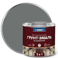 8300540 Грунт-эмаль 3 в 1 PROREMONTT быстросохнущая белая матовая 1,7 кг