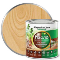 0007074 Масло для террас и деревянных полов Здоровый Дом дуб 0,75л Л-С