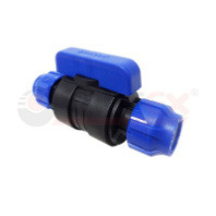  РАСПРОДАЖА Кран шаровой компрессионный цанга-цанга разборный 25х25 (25/5) (Valfex)