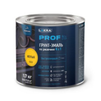 8311385 Грунт-эмаль по ржавчине 4 в 1 быстросохнущая Лакра PROF IT Желтый 1,7 кг