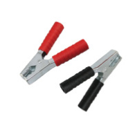  АКЦИЯ 16-0020/к Зажим «крокодил» 250 А 150 мм REXANT красный