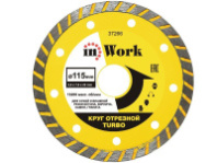 Диск алмазный (круг) Тurbo 115х2х7х22 мм, InWork (37266)