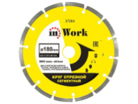 Диск алмазный сегментный (круг), 115х22 мм, InWork (37261)