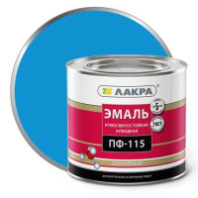 0007702 Эмаль ПФ-115 Лакра Голубой 2кг Л-С