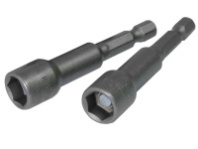 Биты с торцевой головкой 10 мм, 2 шт., с магнитом, L 48 мм, кованые, InWork (57923-2)