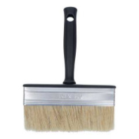 0106415 Кисть ракля, натуральная щетина, пластик. рукоятка, 50х150мм, Китай