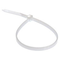 07-0300 Хомут-стяжка кабельная нейлоновая REXANT 300 x3,6 мм, белая, упаковка 100 шт.
