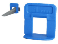 2707110 Система выравнивания плитки "ворота", зажим  1мм, 100шт., Россия