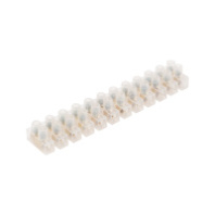 07-5004 Клеммная колодка винтовая KВ-4 (1,5-4 мм²), ток 3 A, пoлиэтилен белый (ЗВИ) REXANT